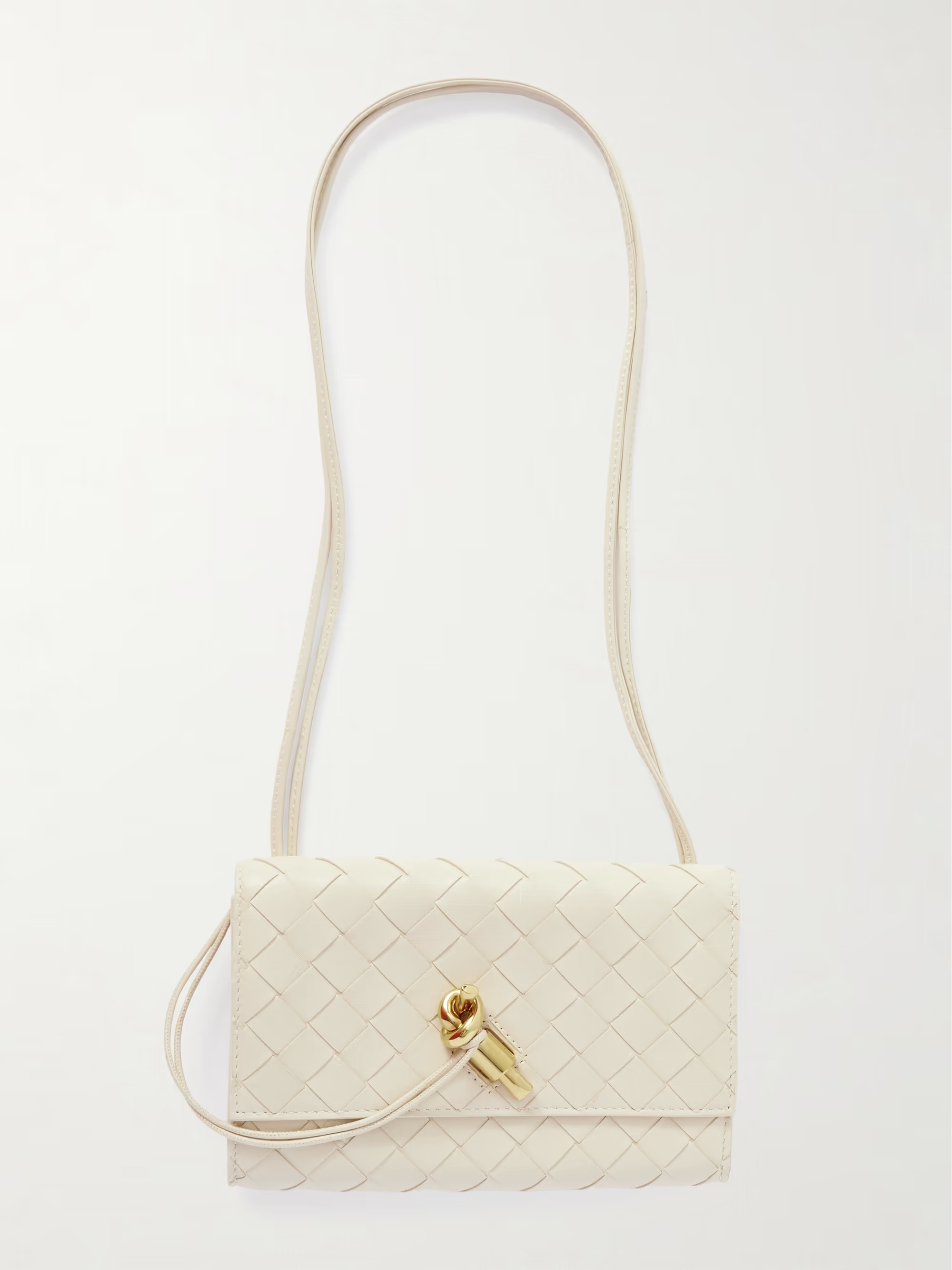 Intrecciato leather pouch | NET-A-PORTER (US)