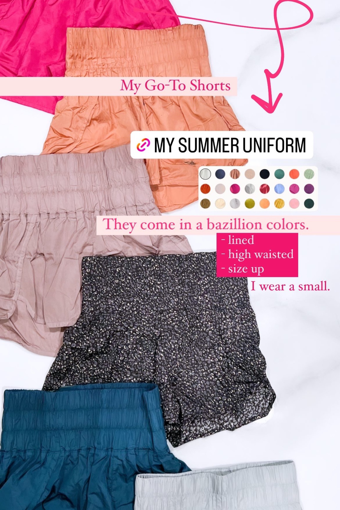 My go to shorts!

High waisted.
Affordable.
Come in a bunch of colors.
Lined.

I size up to a small!



#LTKfit #LTKFind #LTKunder50