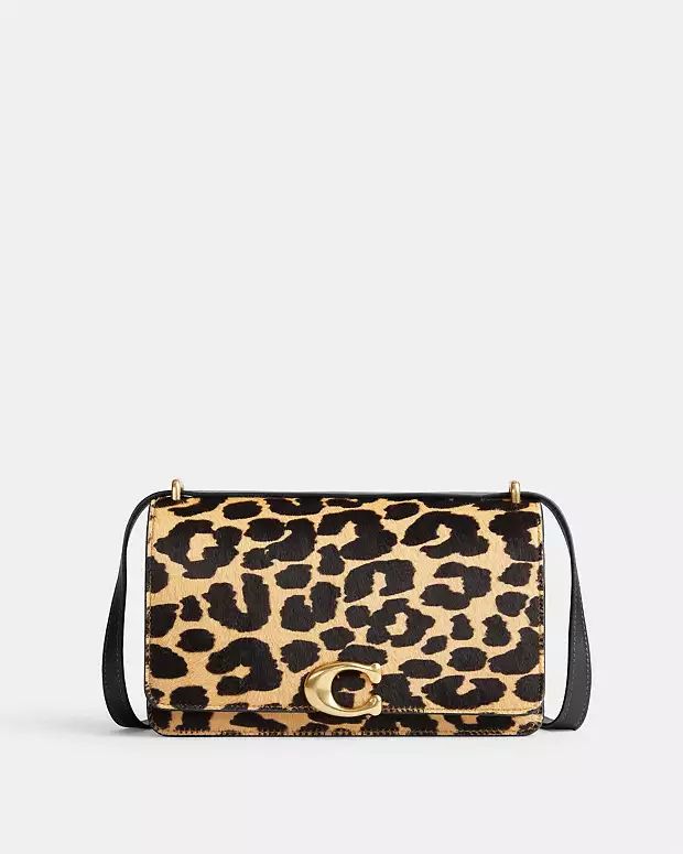 Bandit Shoulder Bag In Haircalf With Leopard Print | Coach (US)