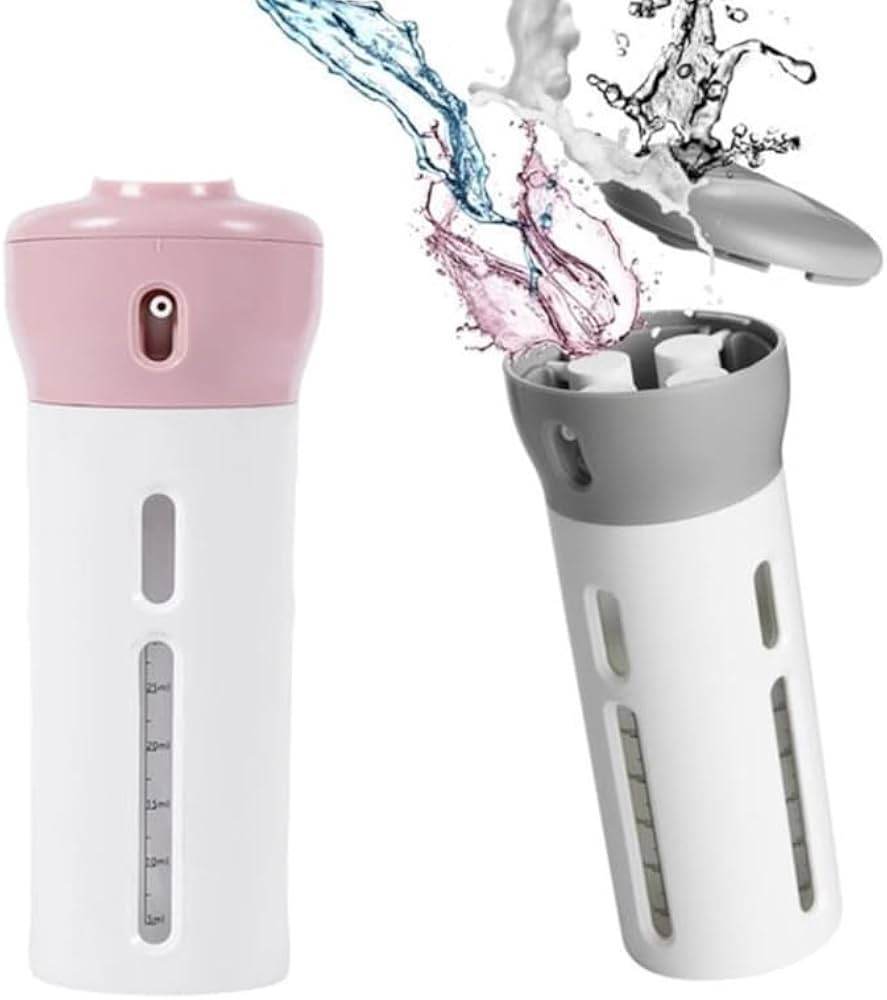 Dispenser Portátil De Viagem 4 em 1 Para Shampoo Creme Sabonete | Amazon (BR)