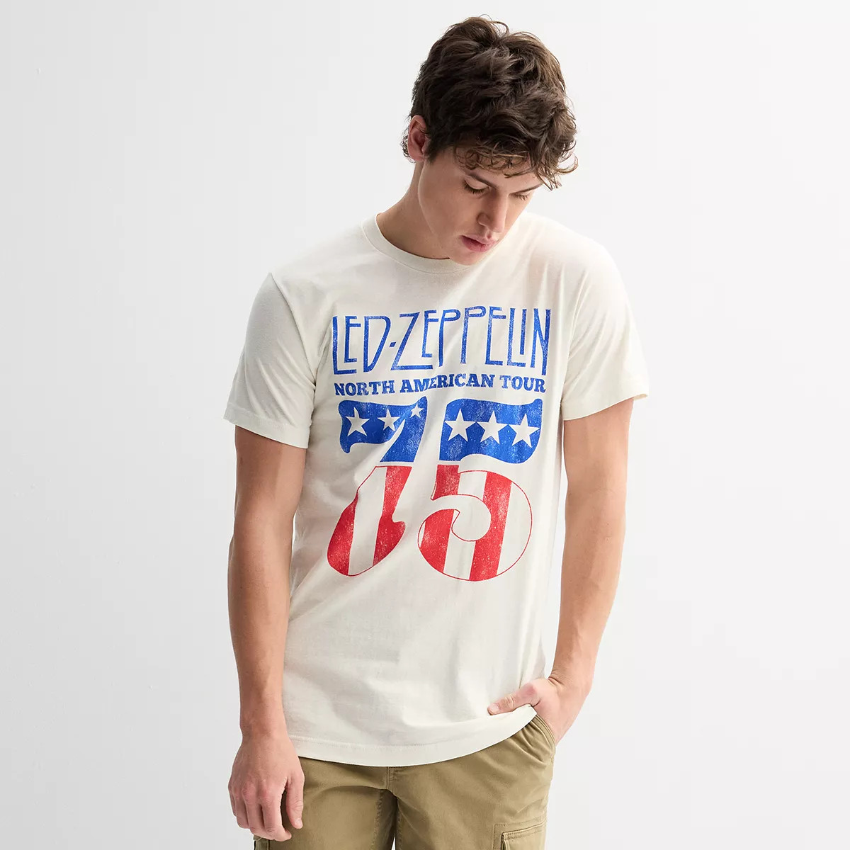 Men's Led Zeppelin '75 Tour Tee | Kohl's