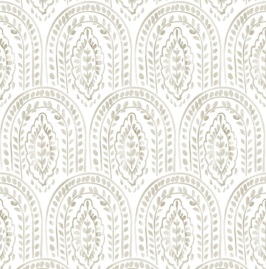 EeeComing Boho Peel and Stick Wallpaper - Modern Peel and Stick Removable Contact Paper Self Adhe... | Amazon (US)