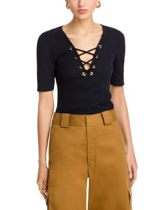 Generation Love Ren Lace Up Top  | Bloomingdale's Women | Bloomingdale's (US)