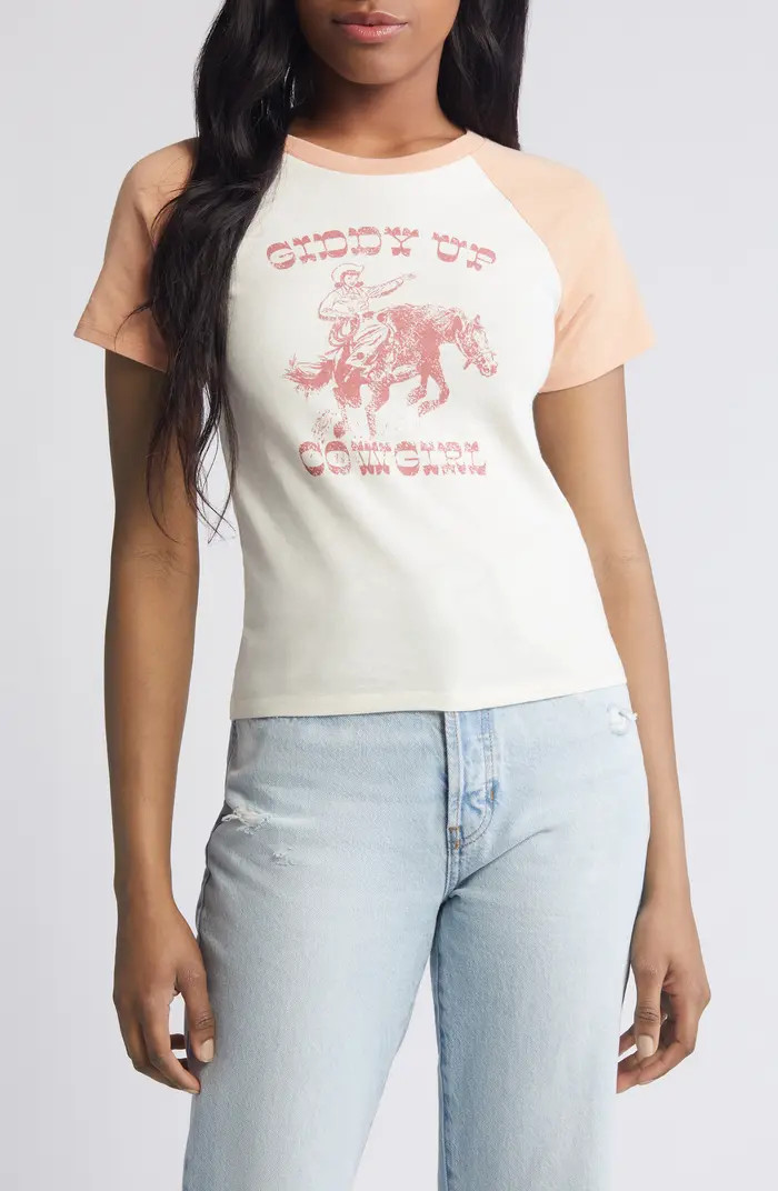 GOLDEN HOUR Giddy Up Cowgirl Graphic T-Shirt | Nordstrom | Nordstrom
