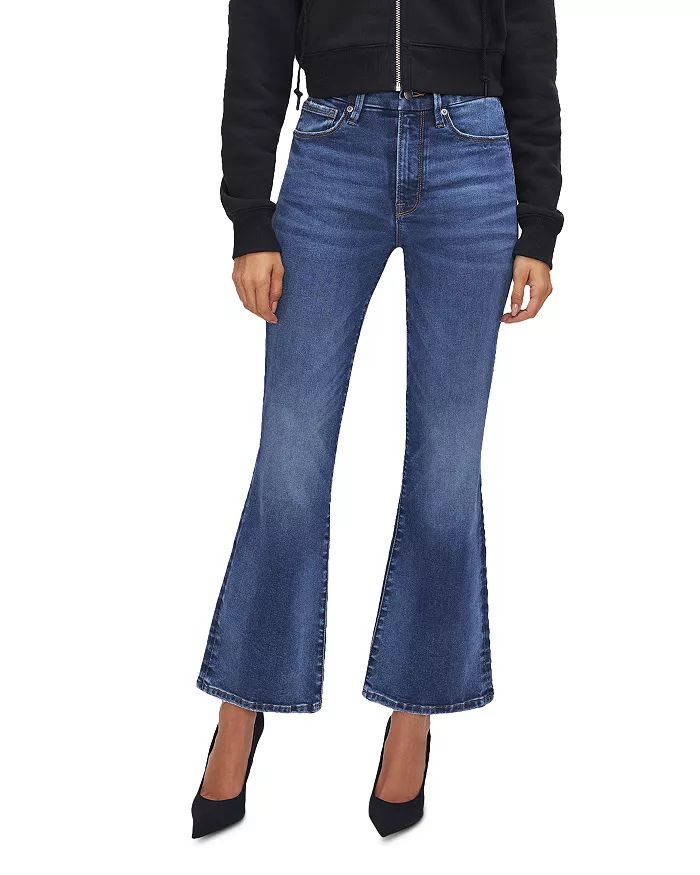 Cropped Mini Bootcut Jeans in Indigo520 | Bloomingdale's (US)