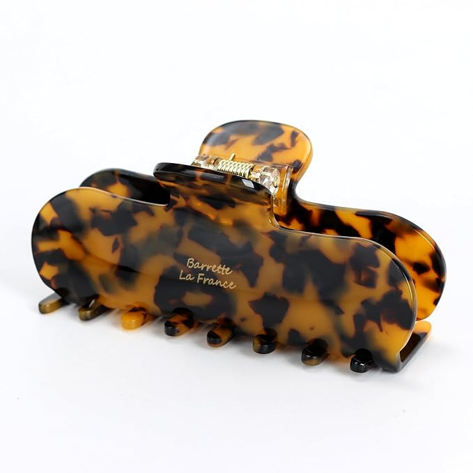 Premium Acetate Hair Claw Clips for Women - 4 Inch Strong Hold Non-Slip French Barrettes for Thic... | Amazon (US)