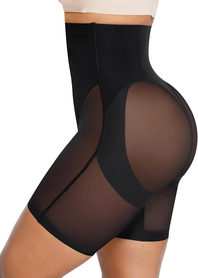 SHAPELLX Shapewear Tummy Control High Waist Shaping Butt Lifting Shorts Cincher Girdle Womens Bod... | Amazon (US)
