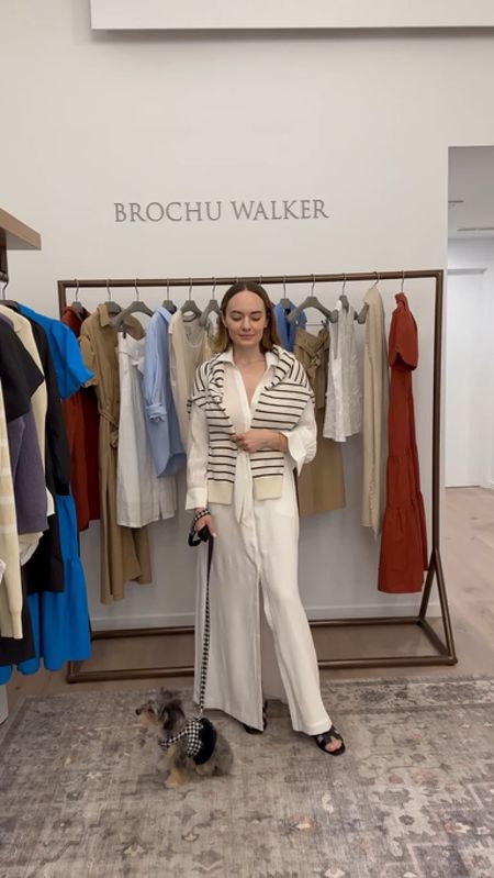 White maxi dress and a striped sweater by Brochu Walker 

#LTKFind #LTKSeasonal #LTKstyletip