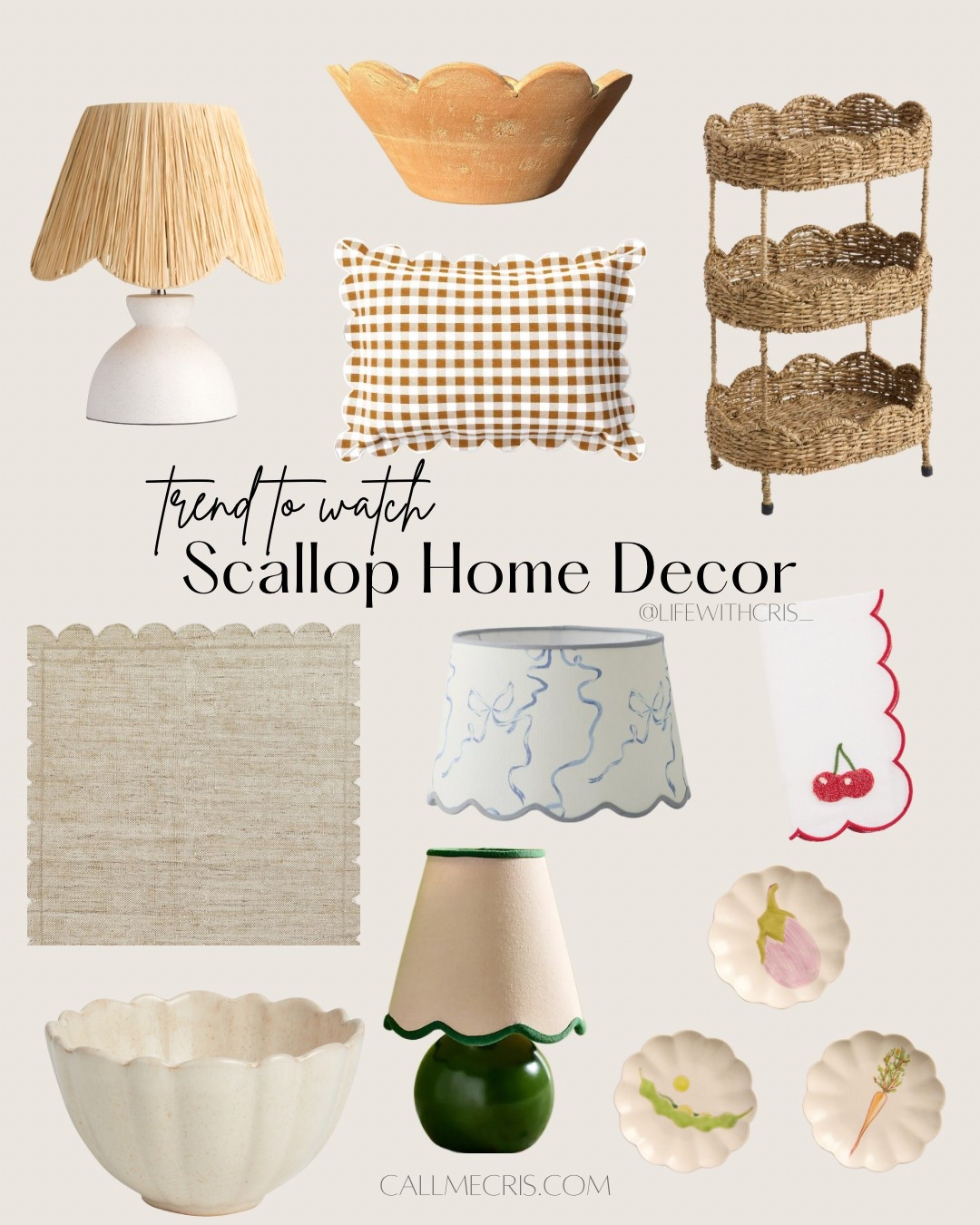 new trend to watch this season in home decor: scallop!! 

#LTKFamily #LTKHome #LTKGiftGuide