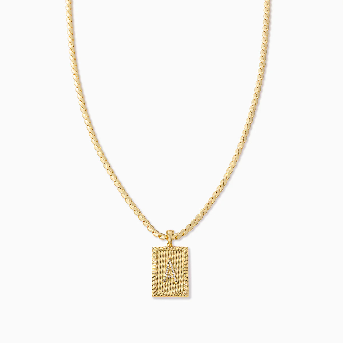 Letter Chain Necklace | Uncommon James