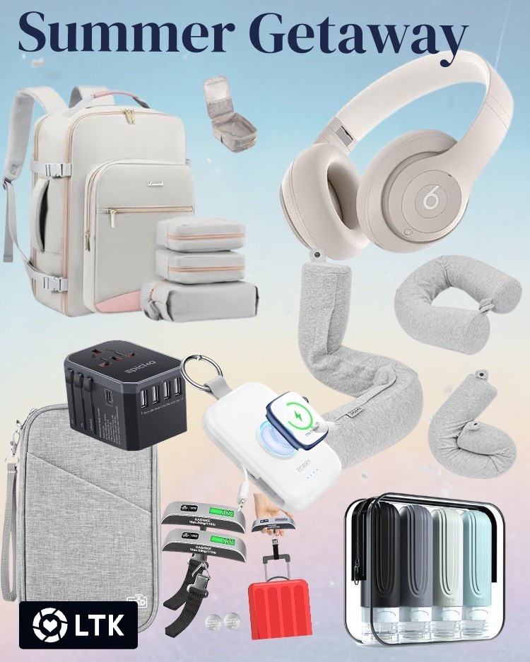Summer Getaway Must-Haves
Get ready for your next adventure with these top-rated travel essentials! Whether you're jet-setting abroad or planning a weekend escape, these items are designed to make your journey smoother and more enjoyable

#LTKSeasonal #LTKHome #LTKTravel