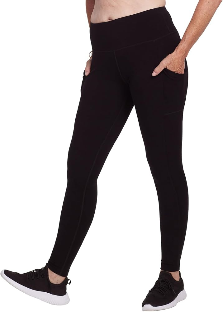 Woolx Piper Merino Wool Pocket Leggings for Women - Warm Thermal Base Layer | Amazon (US)