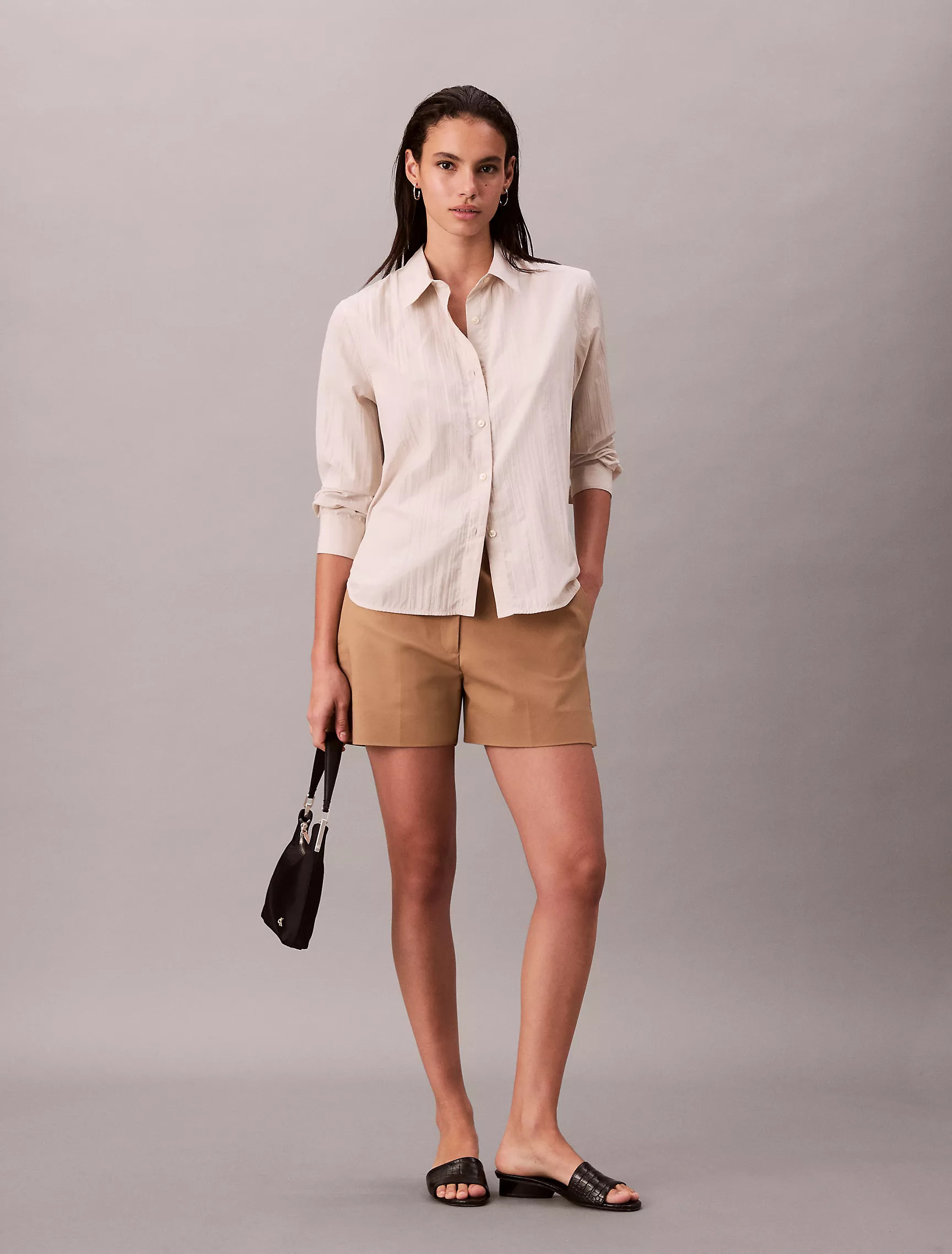 Cotton Stretch Chino Shorts | Calvin Klein | Calvin Klein (US)