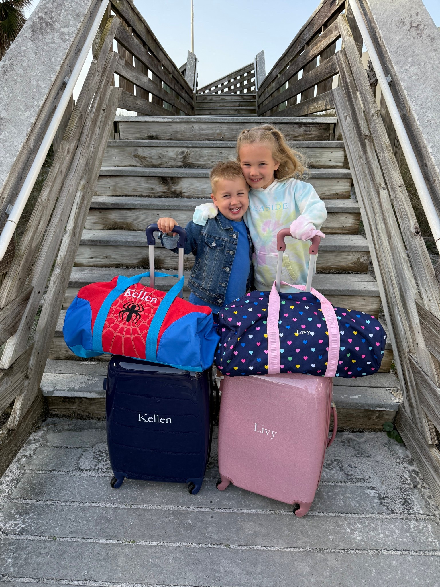 Travel suitcases for the kids! Perfect for spring break or summer travel!

Kids outfits, kids luggage, kids vacation, family trip, packing

#LTKTravel #LTKFamily #LTKKids