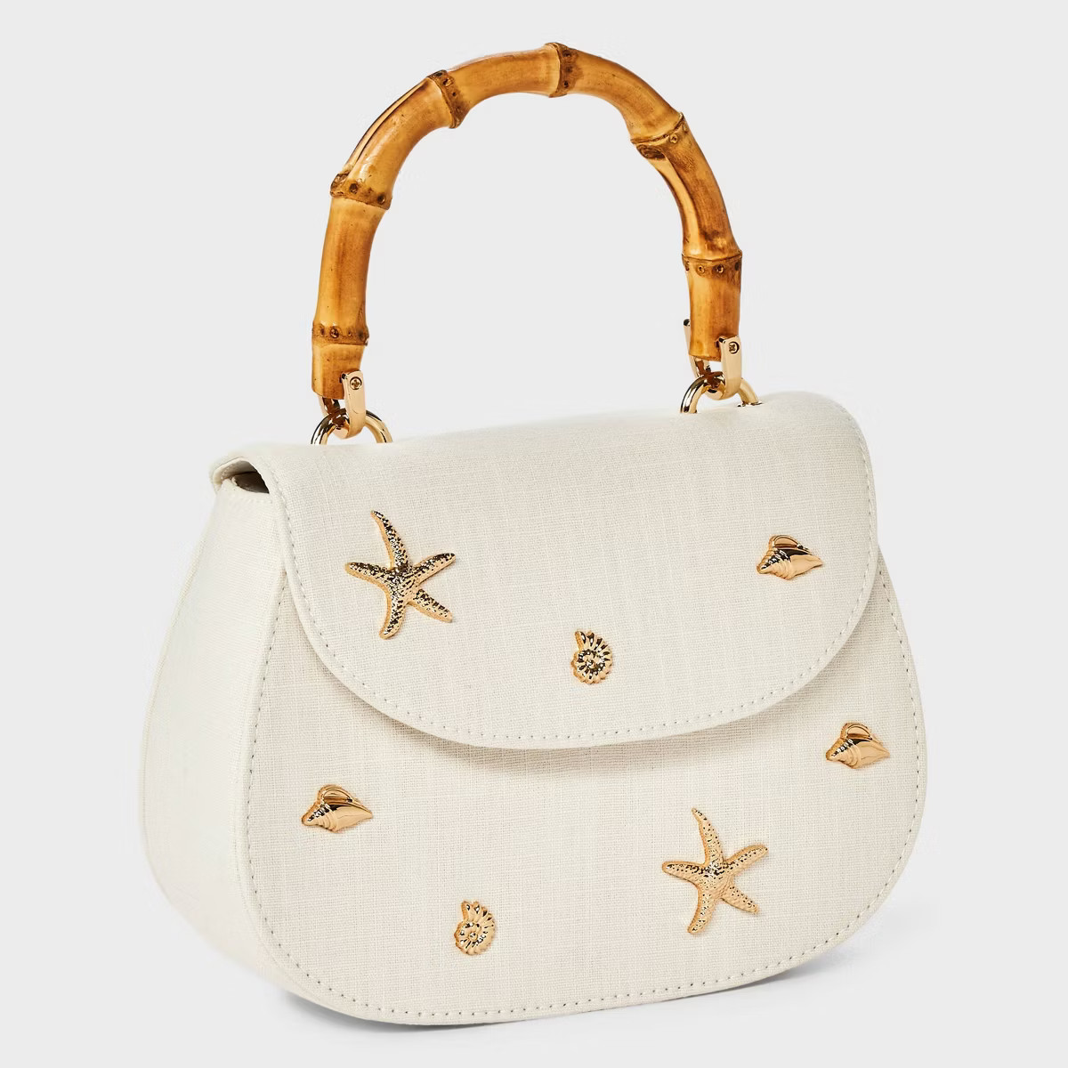 Bamboo Top Handle Handbag - A New Day™ | Target