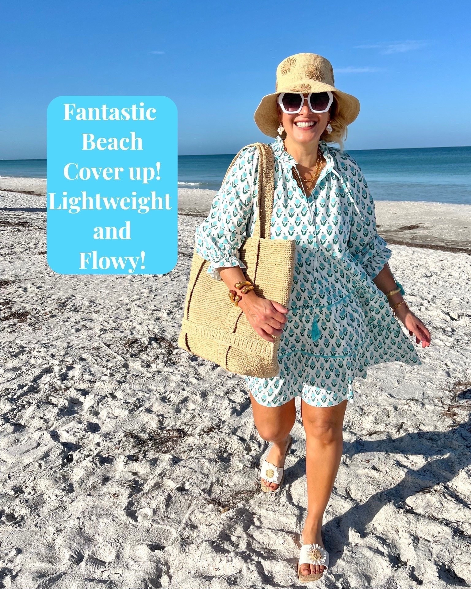 🌊BEACH DAY: My beach dress makes a fantastic coverup! It was perfect while visiting Pass-A-Grille Beach in St. Petersburg, Florida.

🏝️It’s under $50 and comes in multiple colors. Love that it has side pockets too. Wearing a medium. It runs big. If you’re in between sizes, size down.

🙌🏼Linking all of my beach accessories too. If you’re looking for a bucket hat, straw tote bag, sandals or fantastic summer jewelry, I have you covered. Click the link below 👇🏼 to see all my beach outfit details!


#amazonfashion #beachdress #passagrille @amazonfashion @jtstjtst11

#LTKSwim #LTKTravel