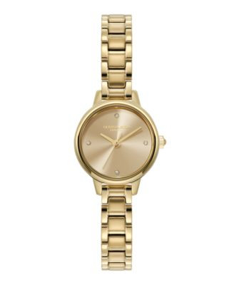 Olivia Burton Women's Mini Classic Gold Tone Stainless Steel Bracelet Watch, 23mm - Macy's | Macy's