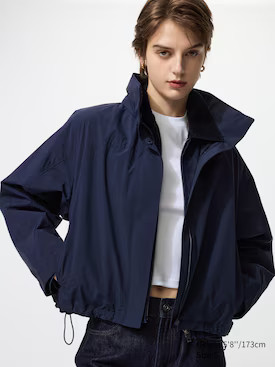 WOMEN'S WINDPROOF STAND BLOUSON | UNIQLO AU | Uniqlo Australia