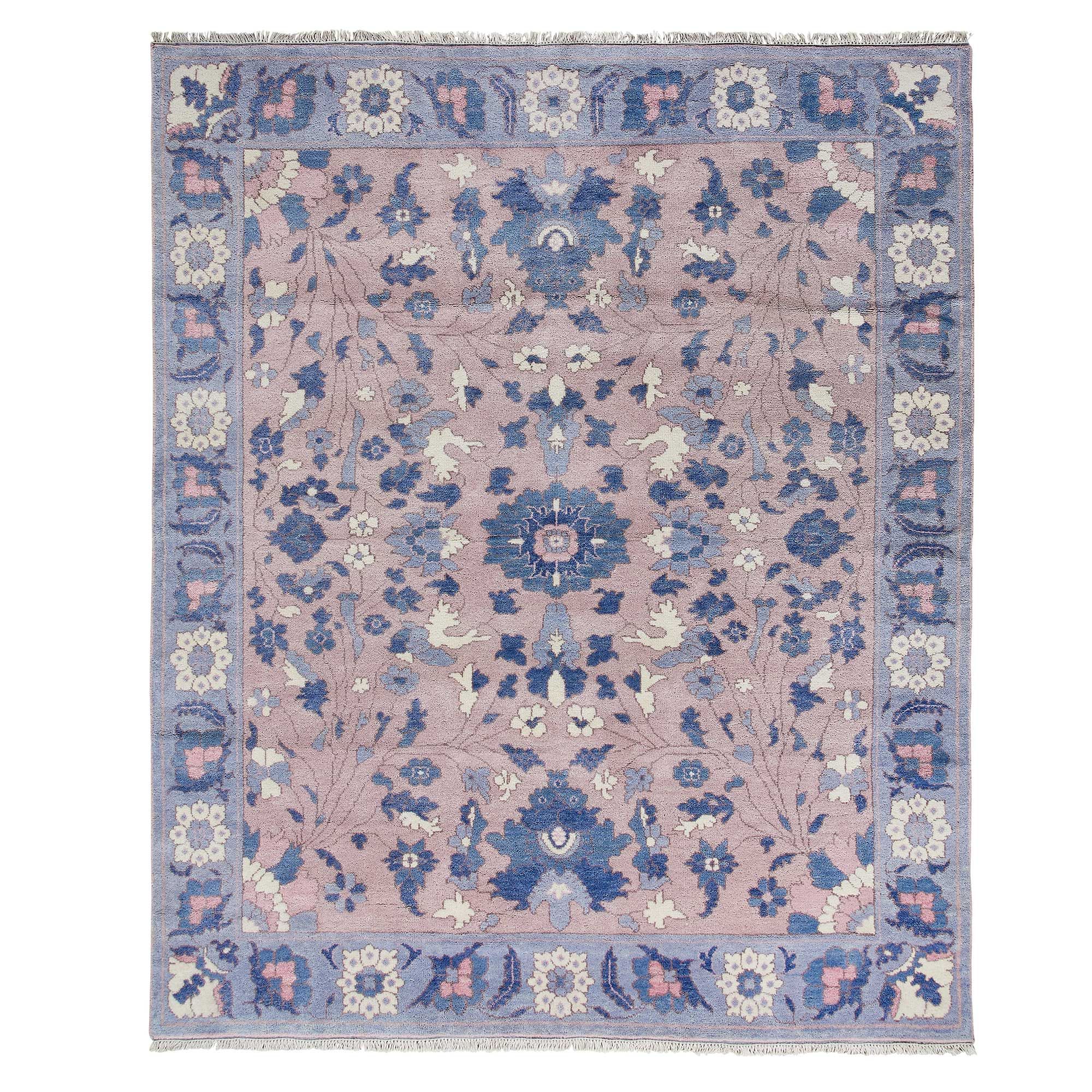 Olivia Rug in Blue Pearl | Floral Area Rug | Caitlin Wilson | Caitlin Wilson Design