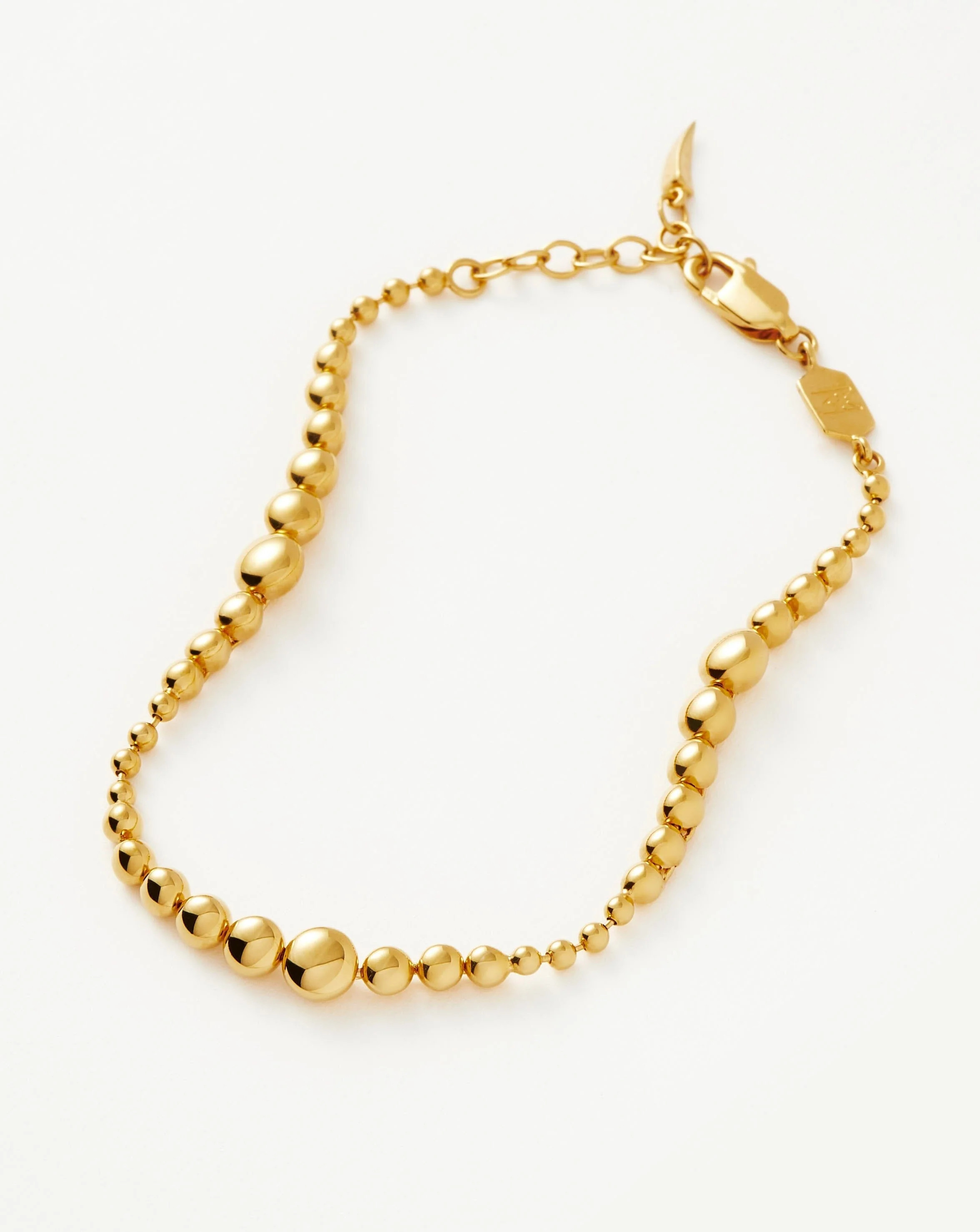 Graduated Beaded Bracelet | 18k Gold Vermeil Bracelets | Missoma US