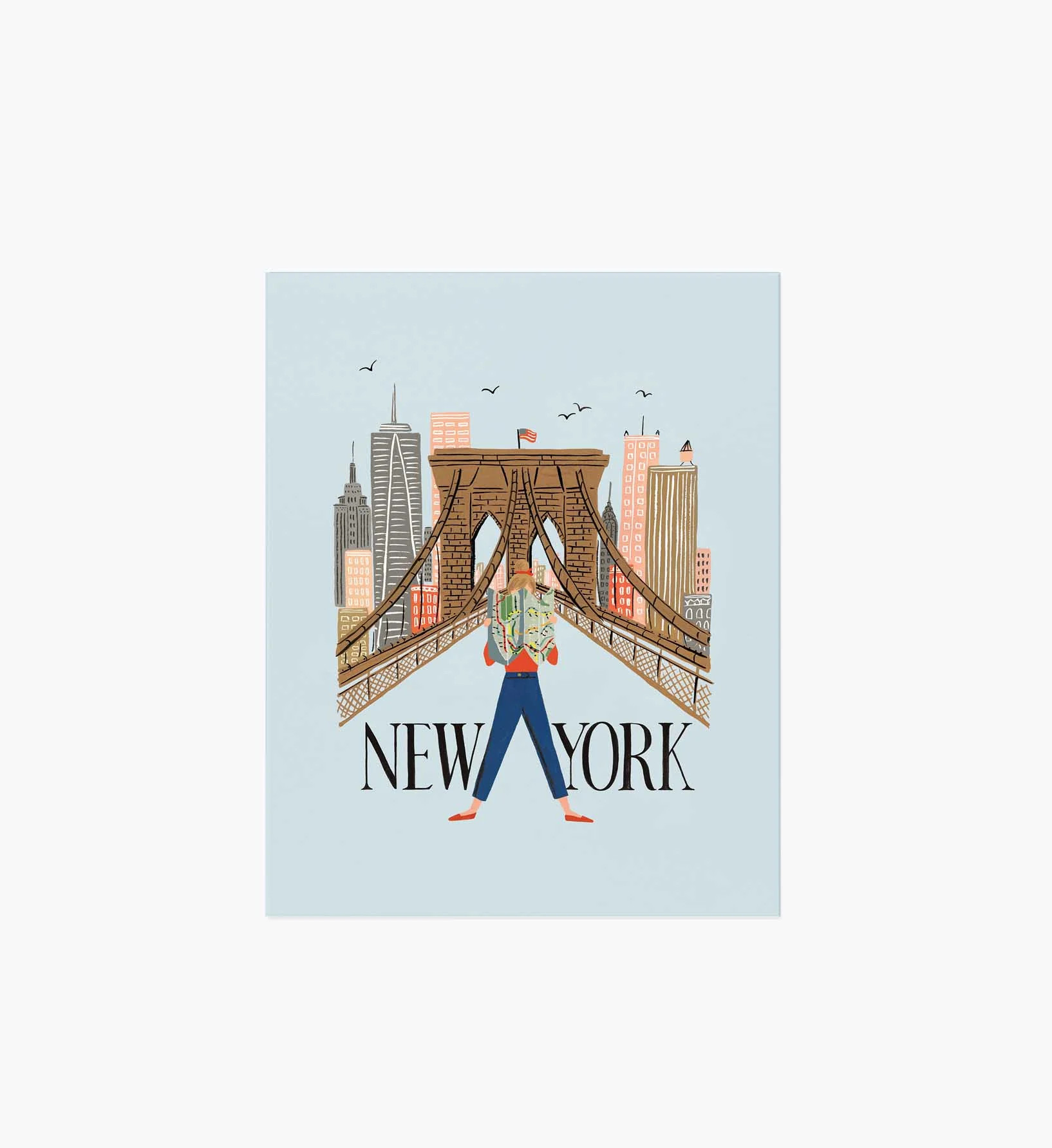New York Travel Art Print | Rifle Paper Co.