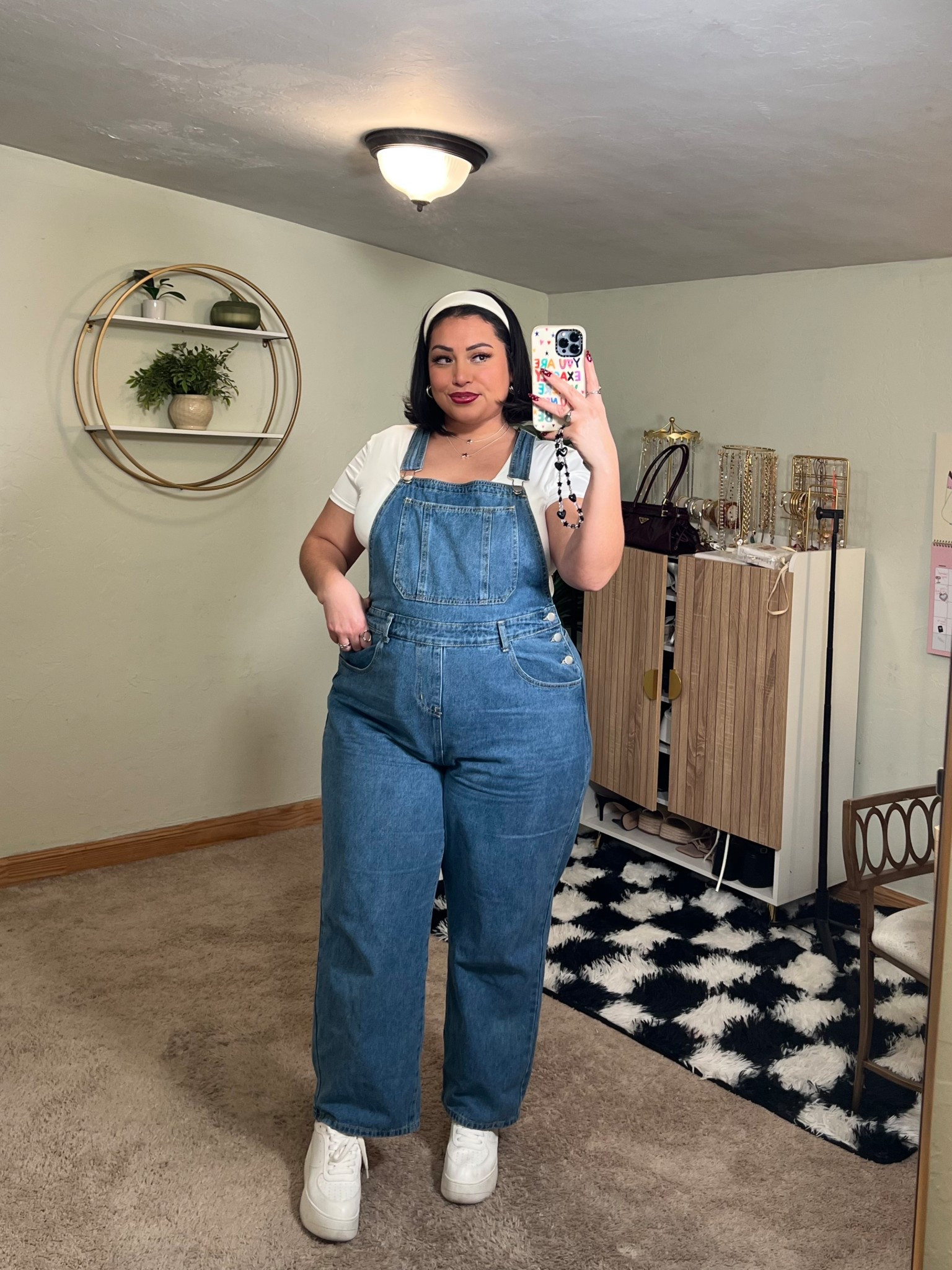 OOTD🩷 size XXL overalls, XL top 

#LTKPlusSize #LTKootd #LTKSaleAlert