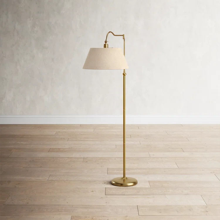 Theodora Dimmable Swing Arm Floor Lamp | Wayfair North America