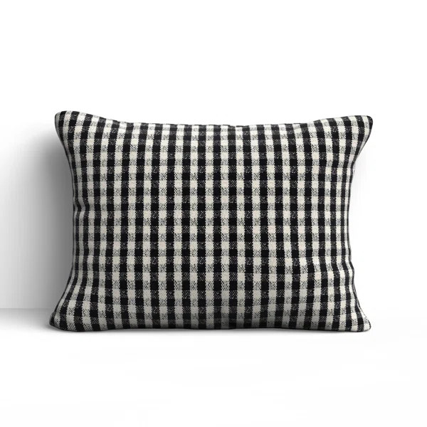 Mambo Gingham Reversible Pillow Cover | Wayfair North America