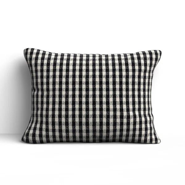 Mambo Gingham Reversible Pillow Cover | Wayfair North America