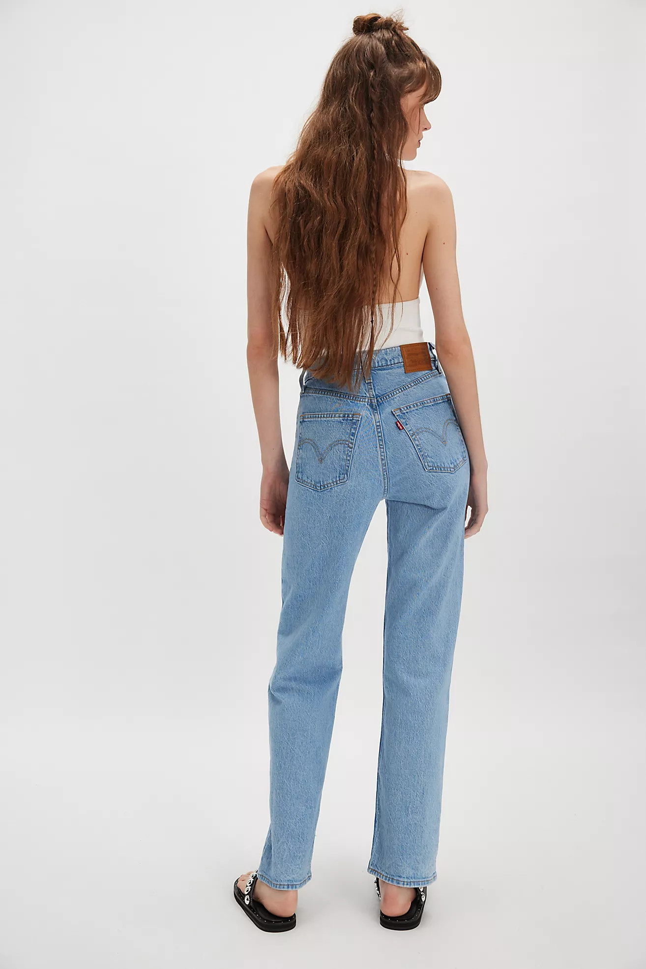 Levi's Ribcage Full-Length Jeans | Free People (Global - UK&FR Excluded)