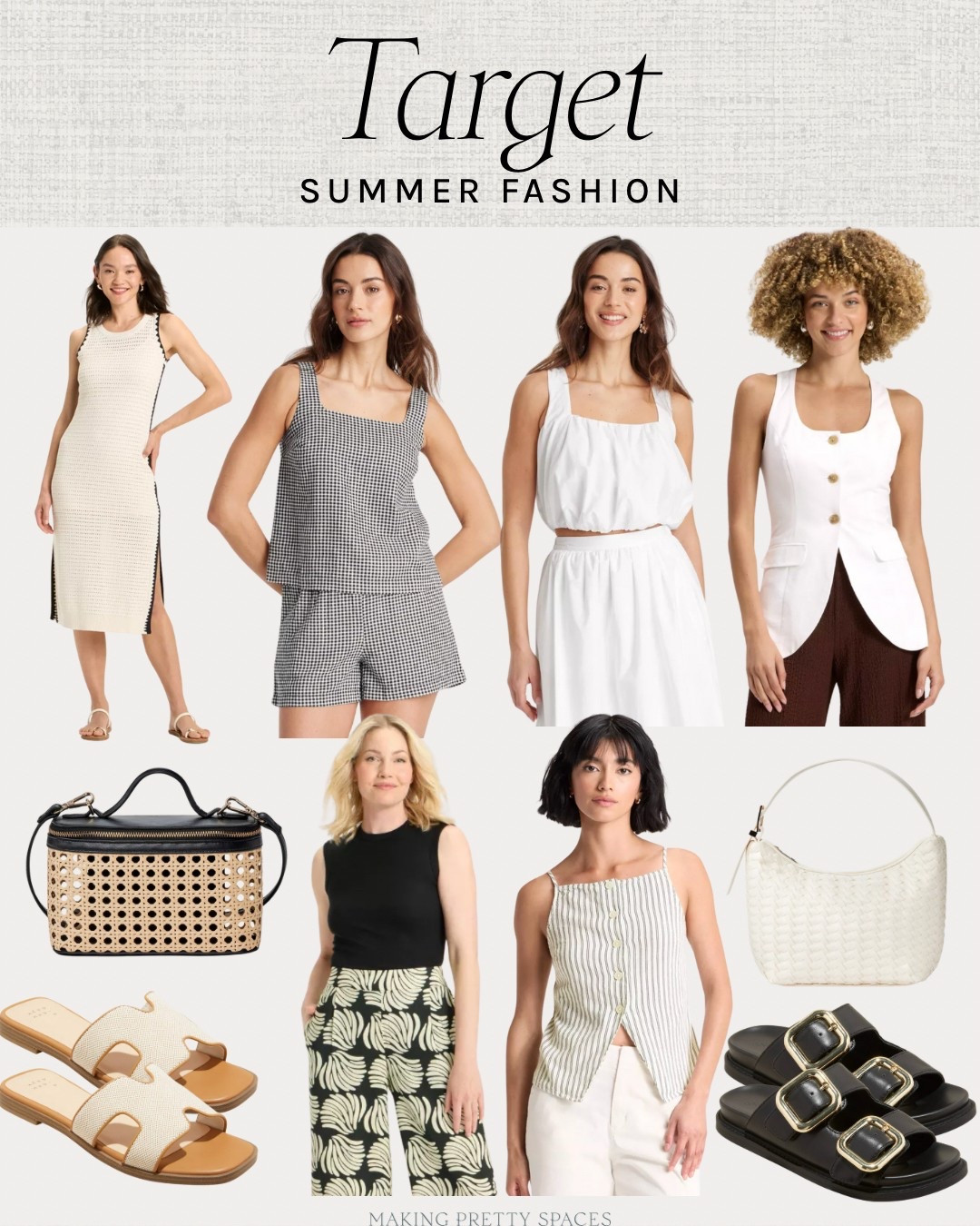 Target summer fashion! New fashion finds at Target for the summer season, Target finds, Target style, Target tops, Target outfits, summer outfits, summer style, Target handbags, summer shoes, sandals, Target shoes 

 #LTKShoeCrush #LTKFindsUnder50 #LTKSeasonal