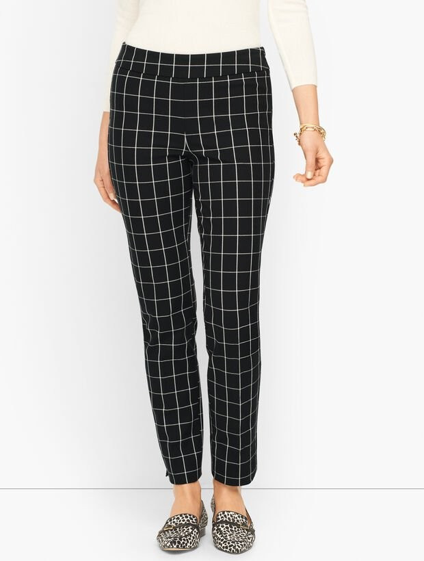 Talbots Chatham Ankle Pants - Window Pane | Talbots