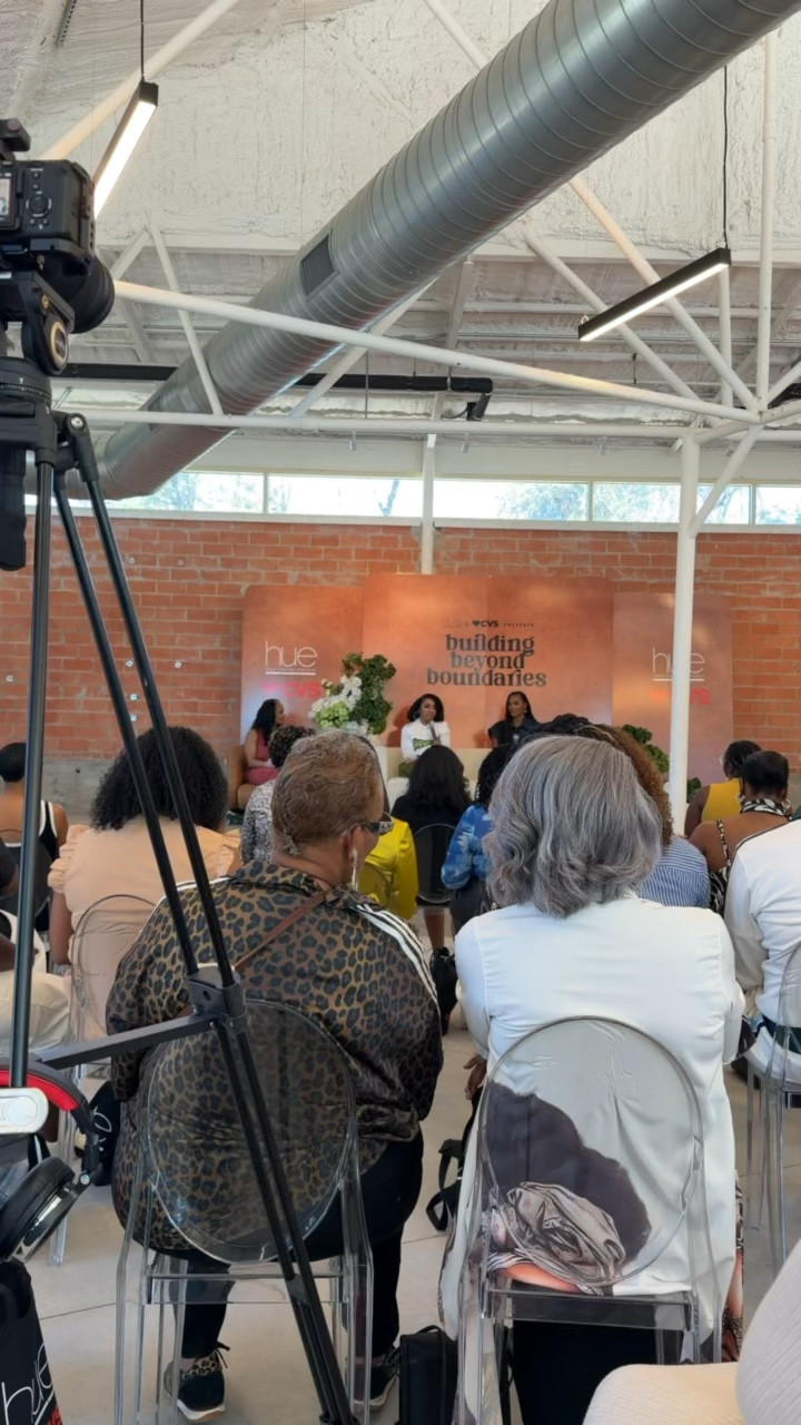 I had such a great time yesterday at the Hue Affair Event sponsored by CVS! So much talent and beauty in the room. 
