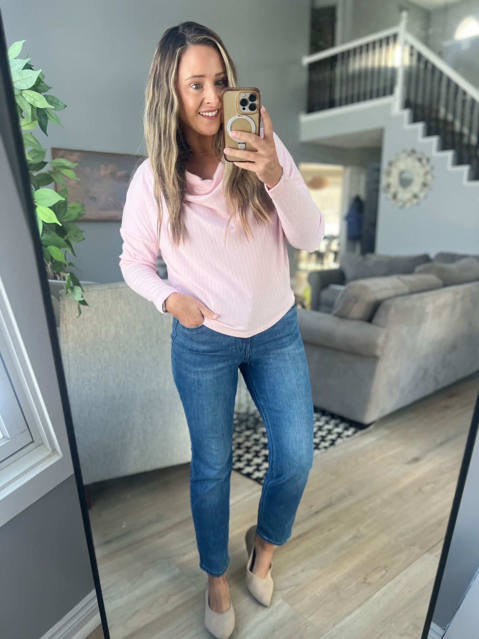 Jury duty is unfortunately on the agenda today. Keeping it causal with this cute cozy cowl neck top. Size down. I’m in a small  

#LTKOver40 #LTKSaleAlert #LTKootd