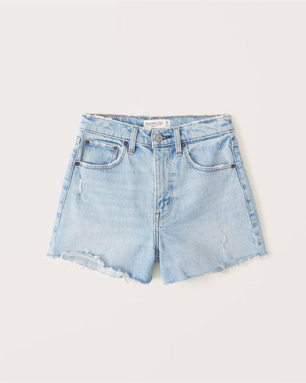 90s High Rise Cutoff Shorts | Abercrombie & Fitch (US)