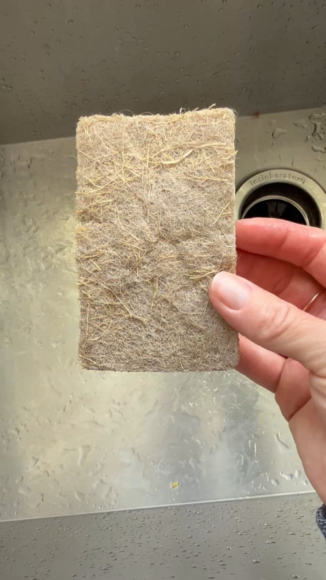 Switching from plastic sponges to coconut fiber and wood cellulose was so refreshing. Every time you use the plastic sponges, micro plastics, go into the water system. Not to mention leaves little blue specs all over the counter and anything else you’re cleaning. Oh and they get really stinky.  These do not. And you can compost them when you’re done.