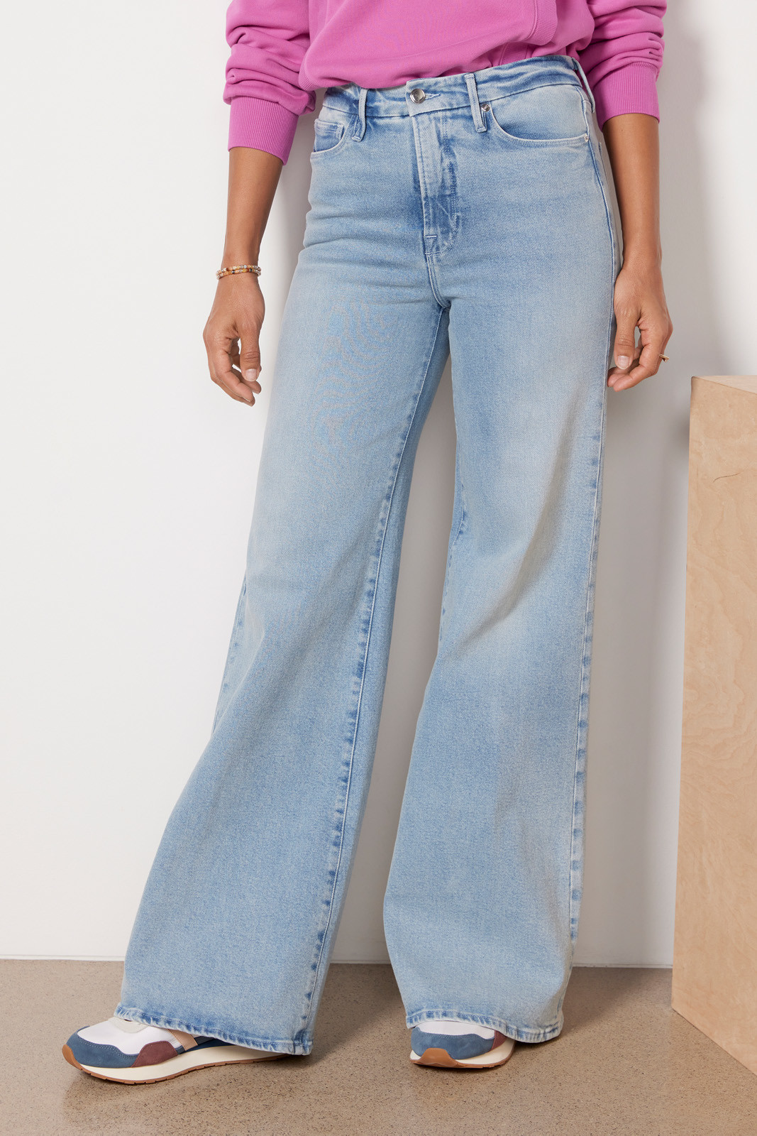 Good Waist Palazzo Jean | Evereve