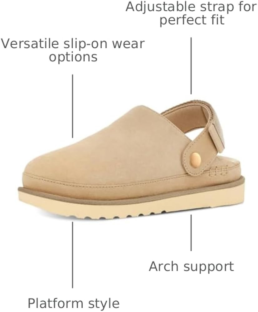 Clogs for Women Slippers Women's Platform Mules & Clogs with Strap Slip on Shoes Sandals Arch Sup... | Amazon (US)