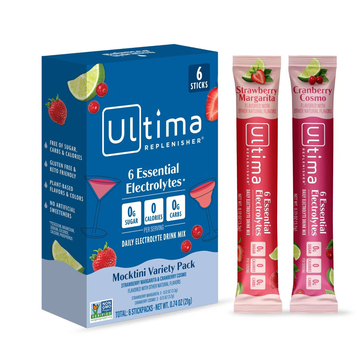Ultima Replenisher Mocktini Variety Pack Electrolyte Drink Mix - 6pk | Target