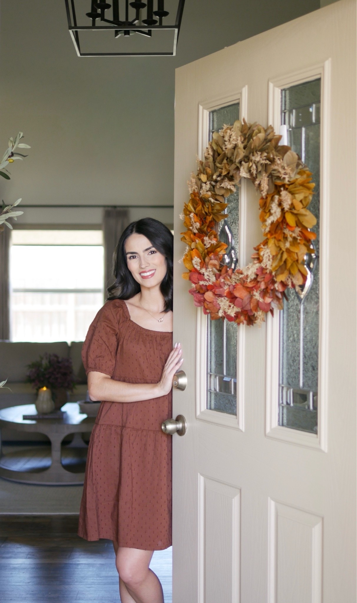 The most stunning Fall wreath 🍂

Linking my new dress from Old Navy too! Wearing XS

#LTKSeasonal