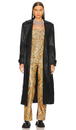 Amani Maxi Coat in Black | Revolve Clothing (Global)