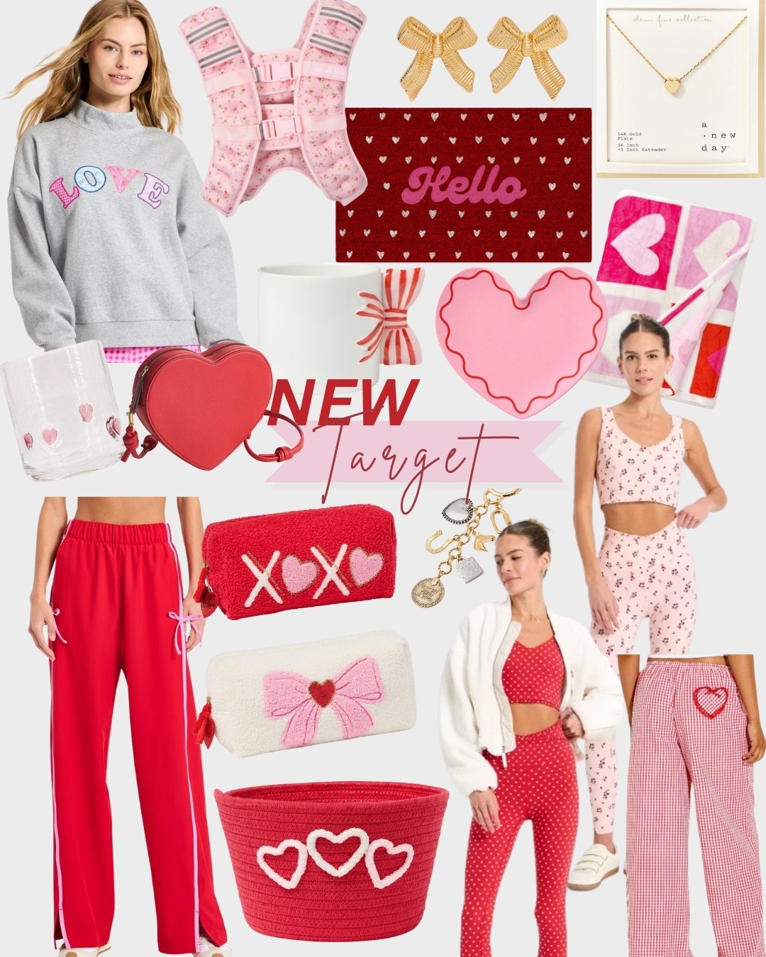 New Target finds are giving all the heart-eye energy 💗
Pink, red, bows, hearts & cozy pieces I’d wear all month long.
Saving this for Valentine’s, Galentine’s, or just because ✨

#TargetFinds
#TargetStyle
#ValentinesFinds
#ValentinesDecor
#TargetHaul
#TargetHome
#PinkAesthetic
#HeartDecor
#CozyFinds
#AffordableStyle
#EverydayFashion
#LTKFinds
#ShopTarget

#LTKHoliday #LTKSeasonal #LTKActive