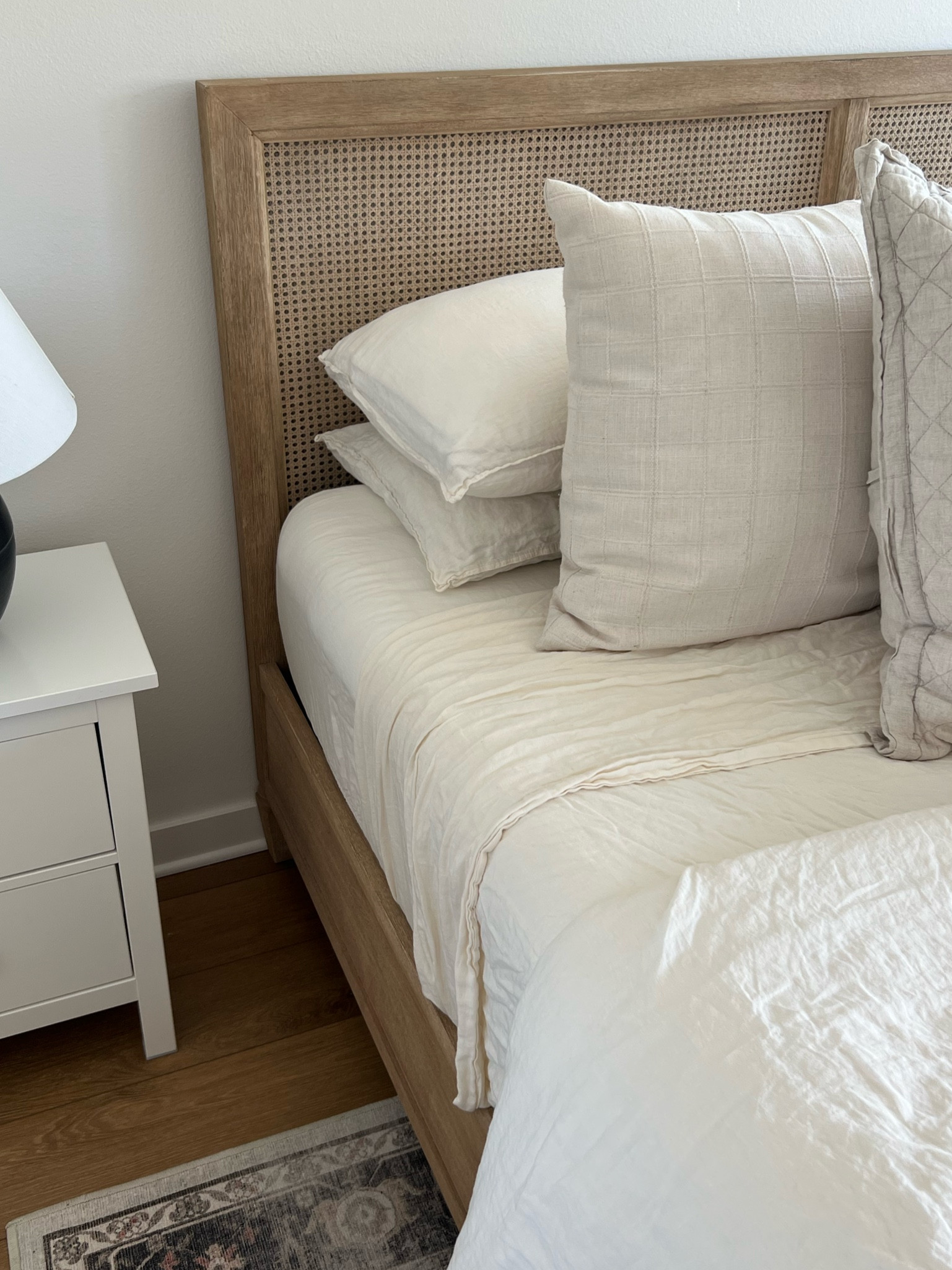 My bedding is all on major sale right now!!! I love linen it’s soft and lightweight but warm, washes well doesn’t pill & a lived in cozy look. King/cream! 

#LTKhome #LTKsalealert