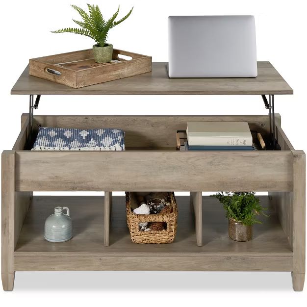 Best Choice Products Lift Top Coffee Table, Multifunctional Accent Furniture w/ Hidden Storage | Target