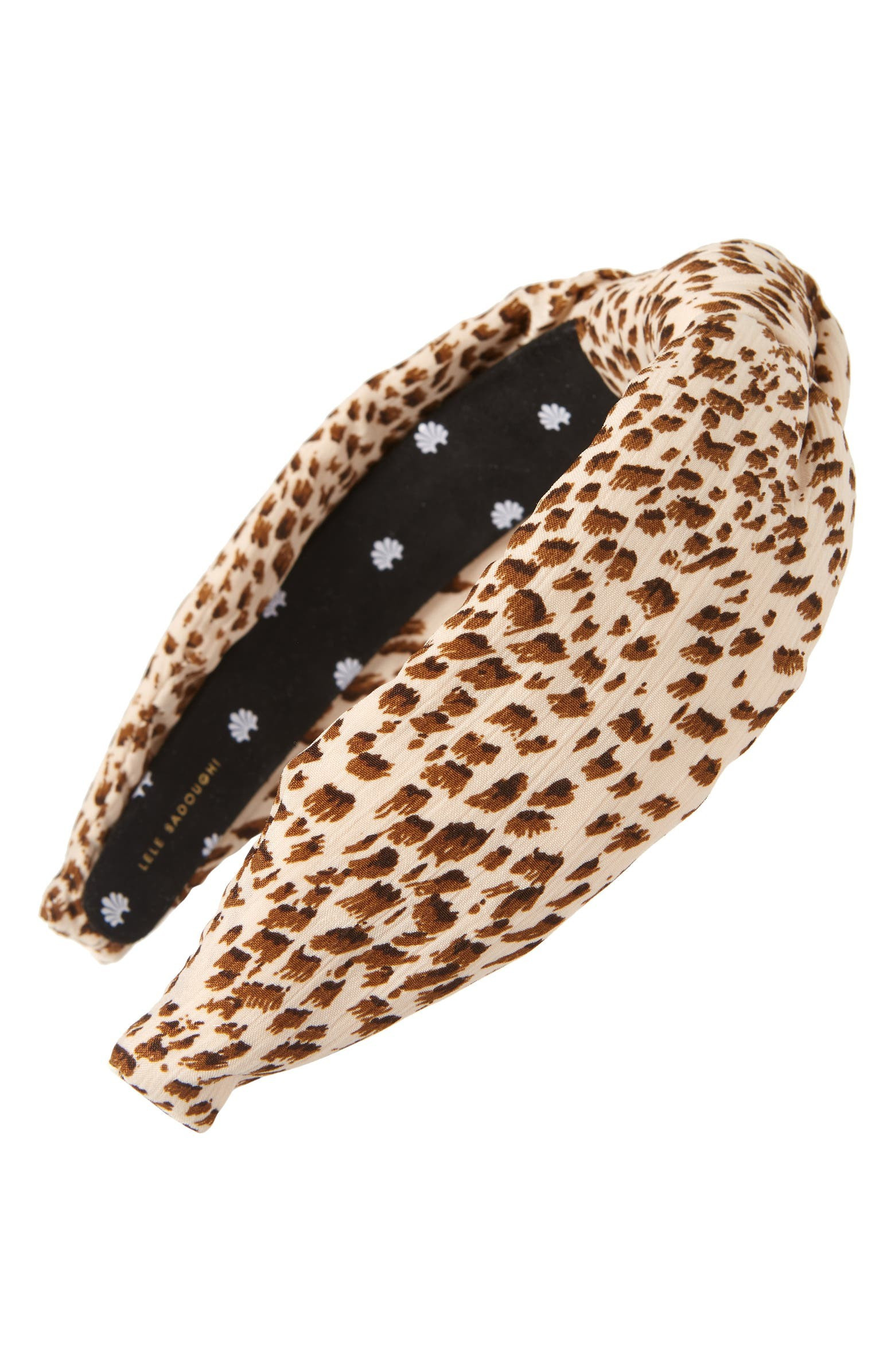 Leopard Print Knotted Headband | Nordstrom
