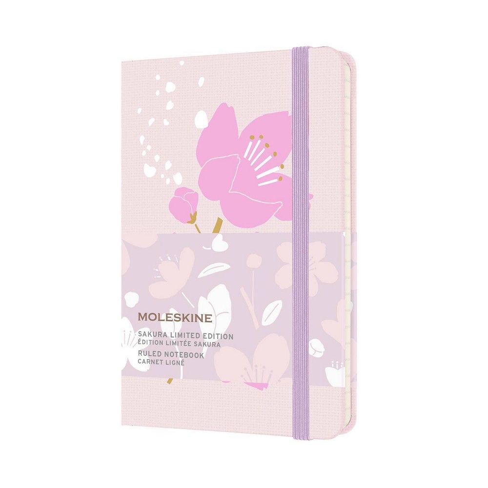 Moleskine Lined Notebook 5.5""x3.5"" Rule LE Sakura | Target