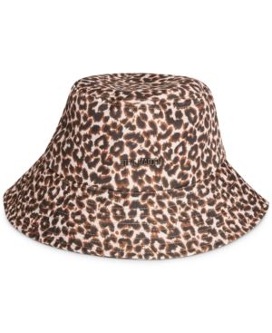 Steve Madden Leopard Bucket hat with Metal Logo | Macys (US)