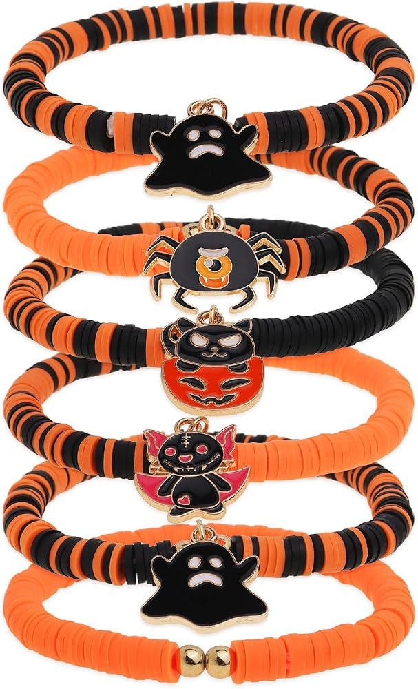 Halloween Stack Bracelets Set For Women, Prime Big Deal Days, Amazon Prime Finds, Amazon Fashion,  | Amazon (US)
