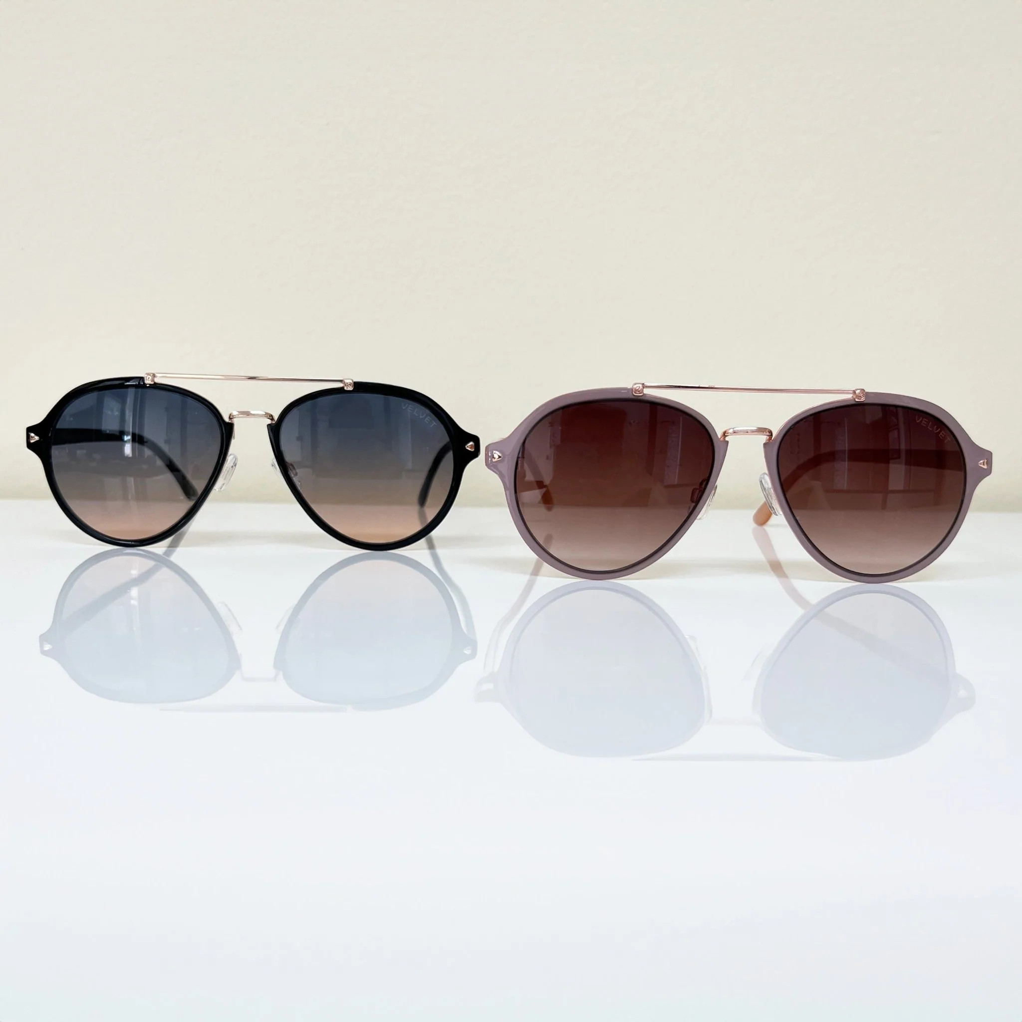 Aviator Luxe Sun Set | Velvet Eyewear