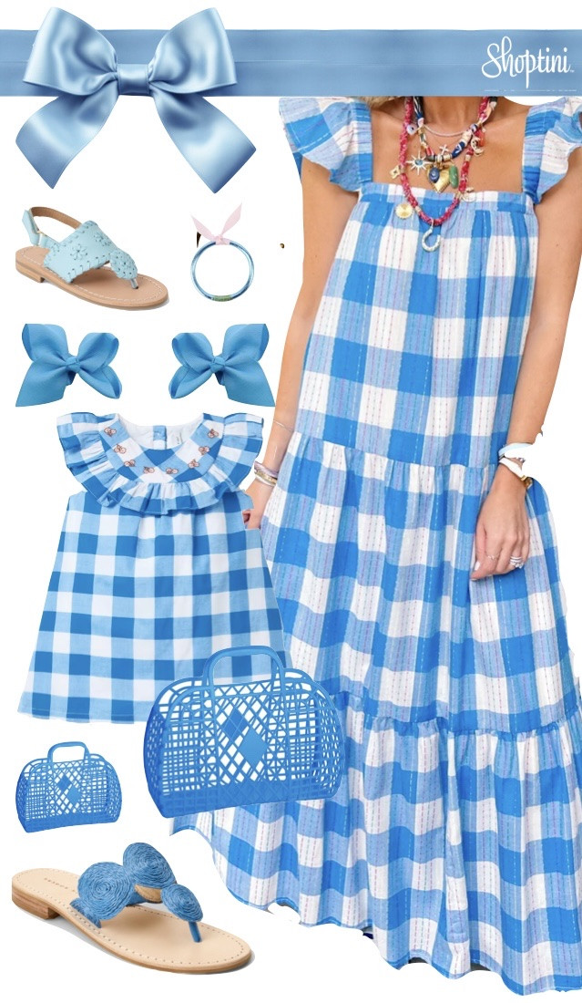 Summer Blues / blue gingham / mom and daughter dresses / Mother’s Day dress

#LTKMothersDay #LTKSeasonal #LTKKids
